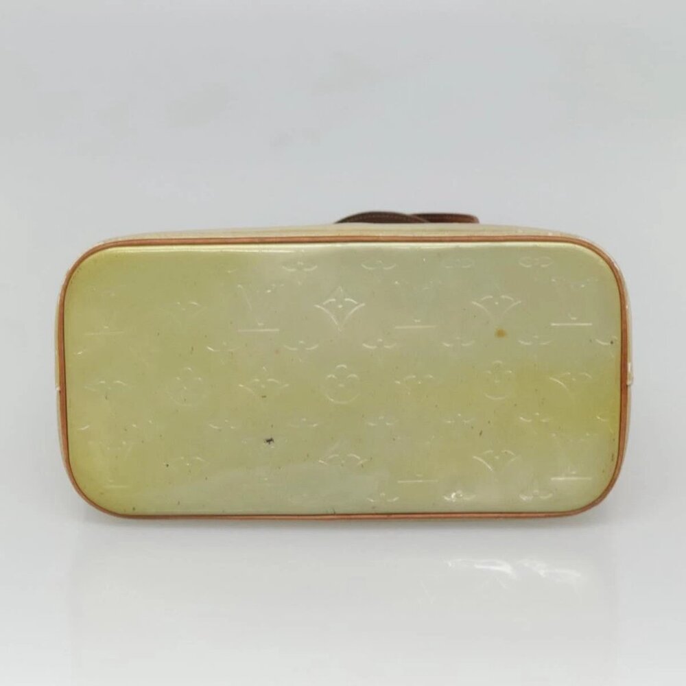 LOUIS VUITTON Monogram Vernis Houston Hand Bag Gris M91053 LV Auth ep9001 - Picture 7 of 16